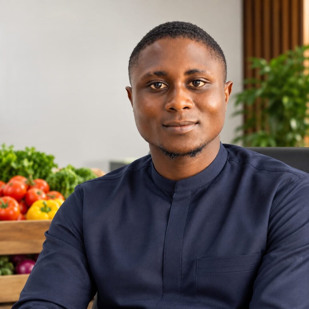 Kumbish Emmanuel Putleh, founder of OK Veggies